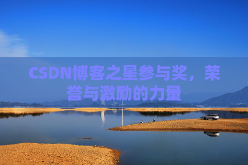 CSDN博客之星参与奖，荣誉与激励的力量